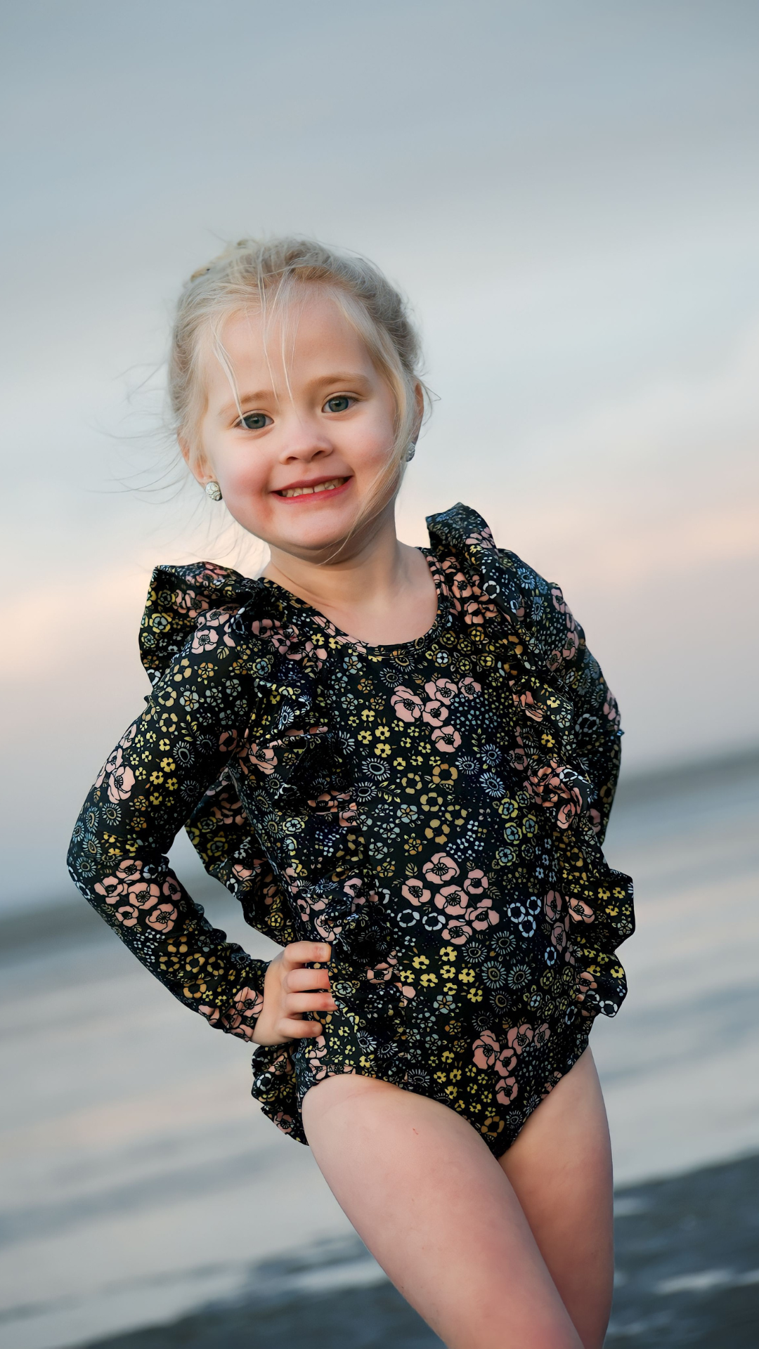 Long sleeve swimsuit