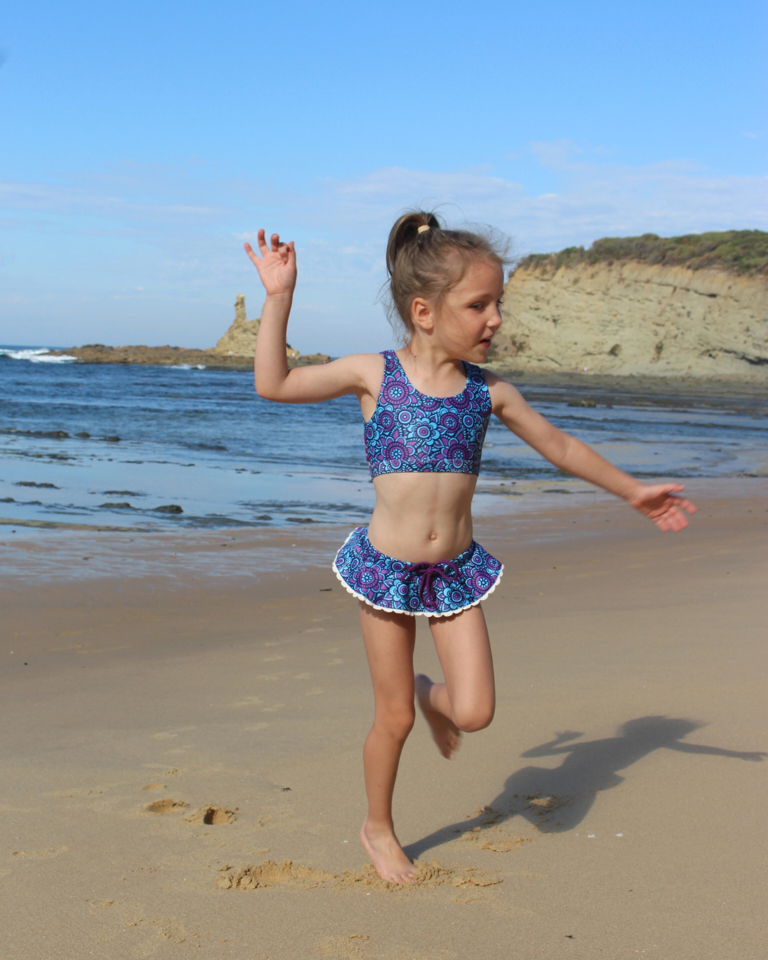 Scottie Crop Girls Bikini