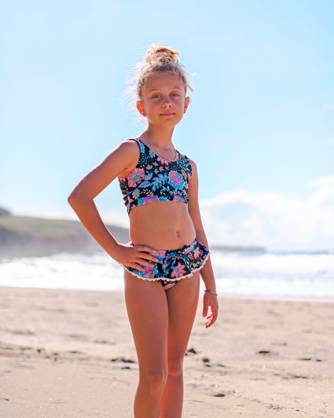 Stevie Crop Teen Bikini