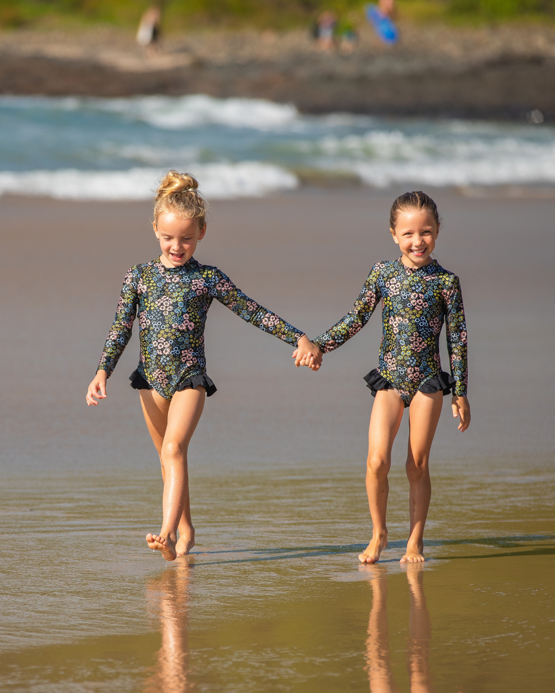 Pippa Open Back Girls Swimwear